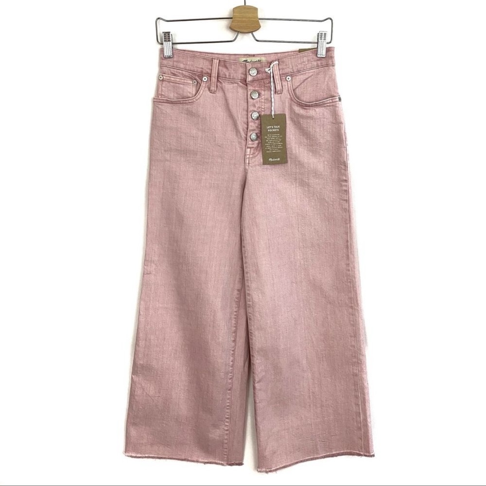 Maxwell pink wide leg pants